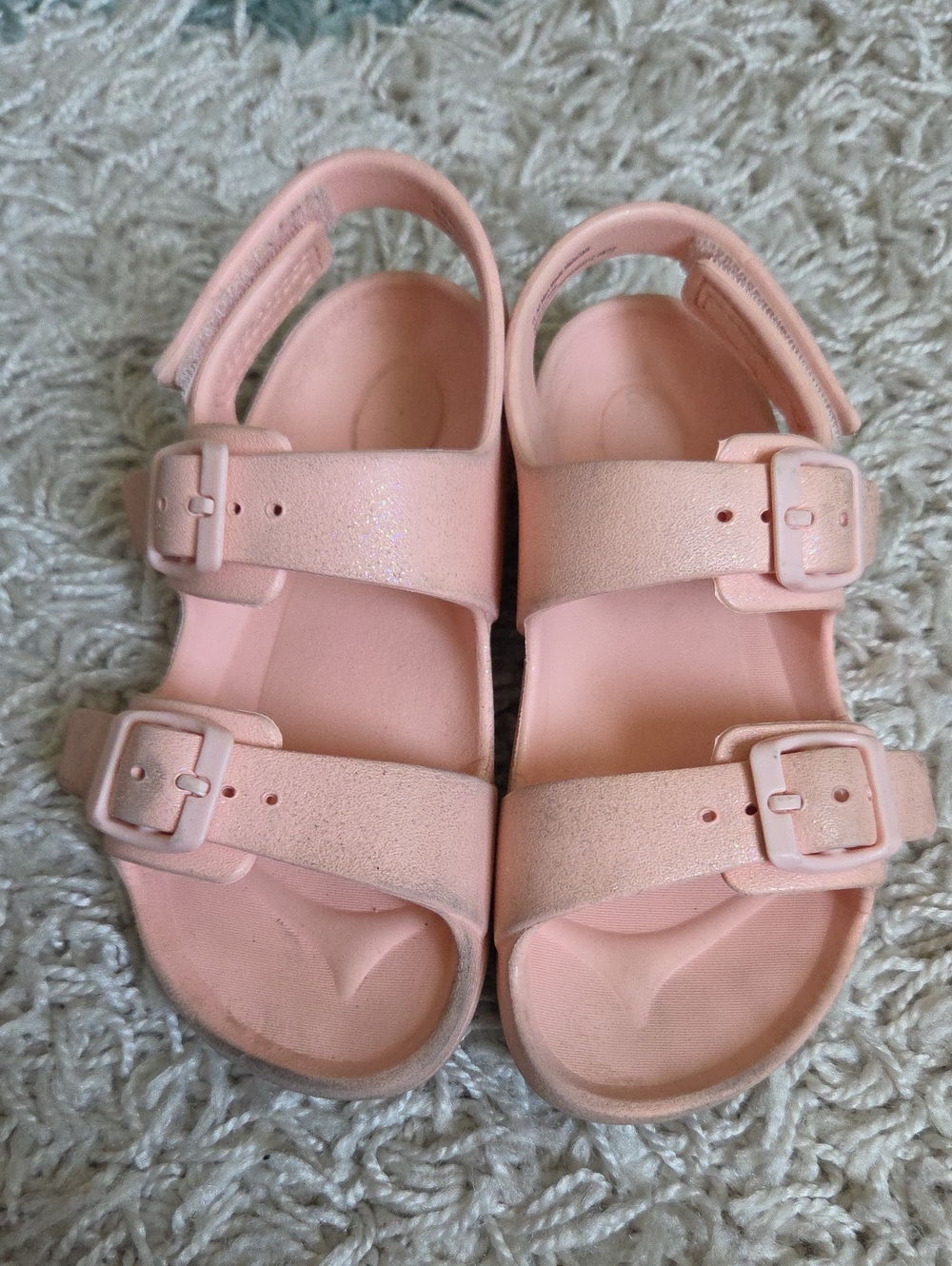 Kids Cat & Jack Adjustable Buckle Sandals GUC